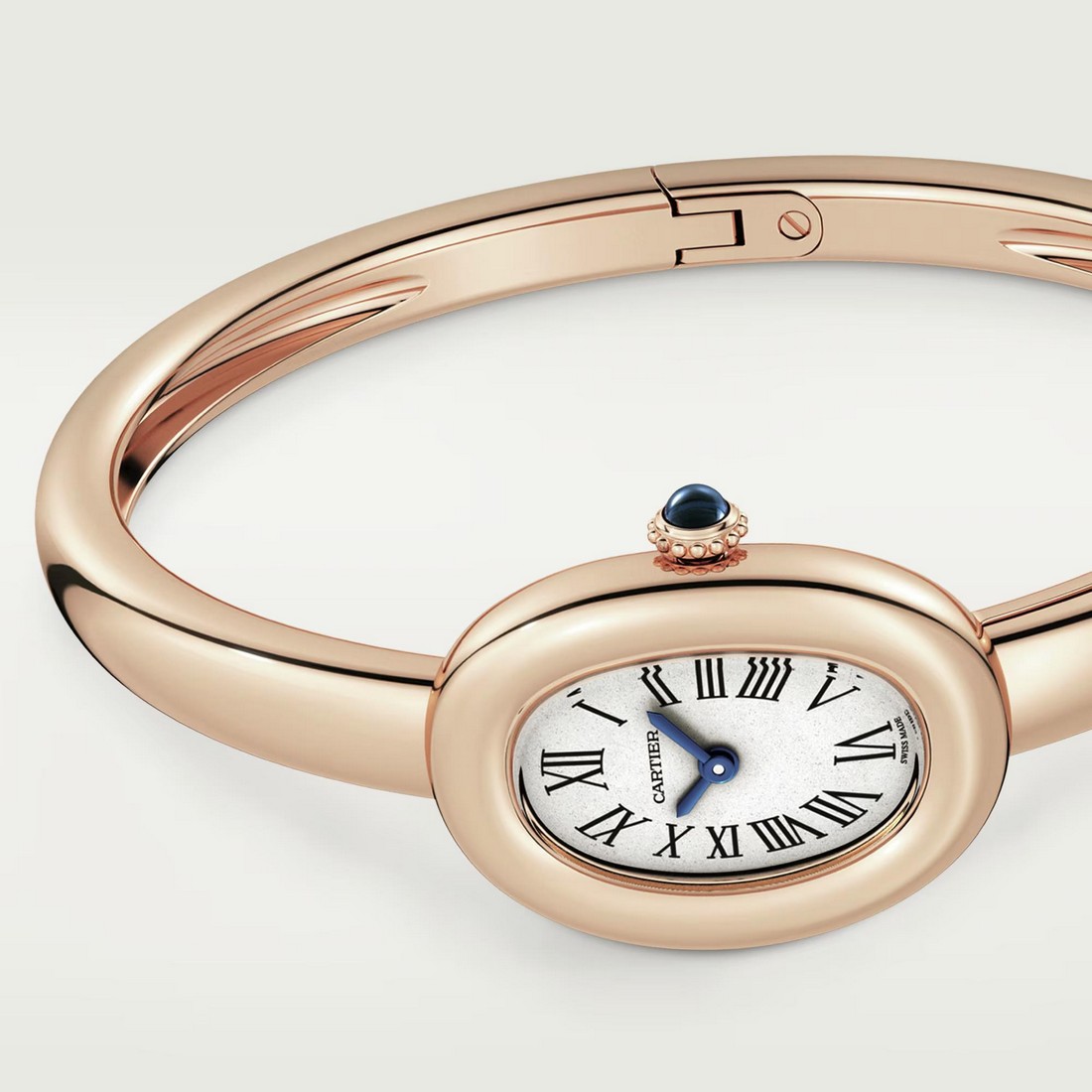 Đồng Hồ Cartier Baignoire Watch (Size 15) Nữ Vàng Hồng